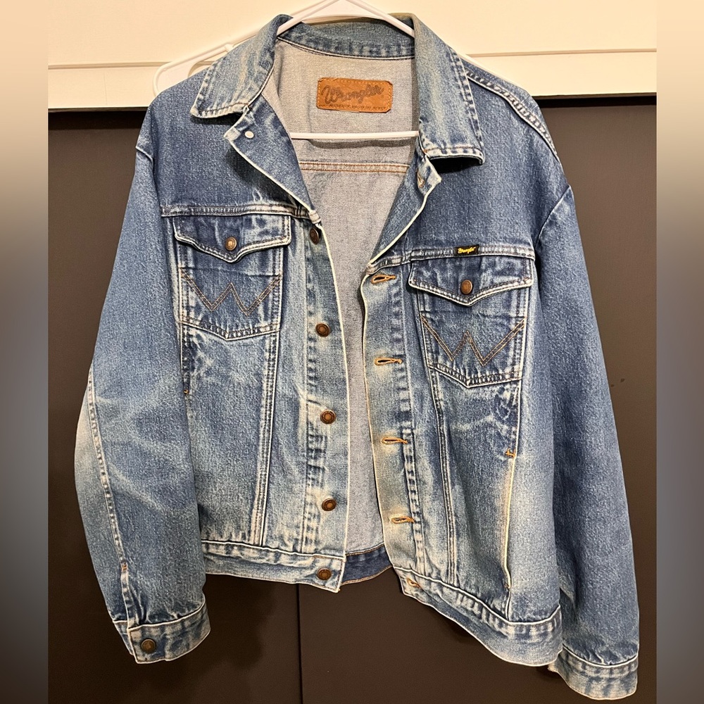 Retro Wrangler denim jacket